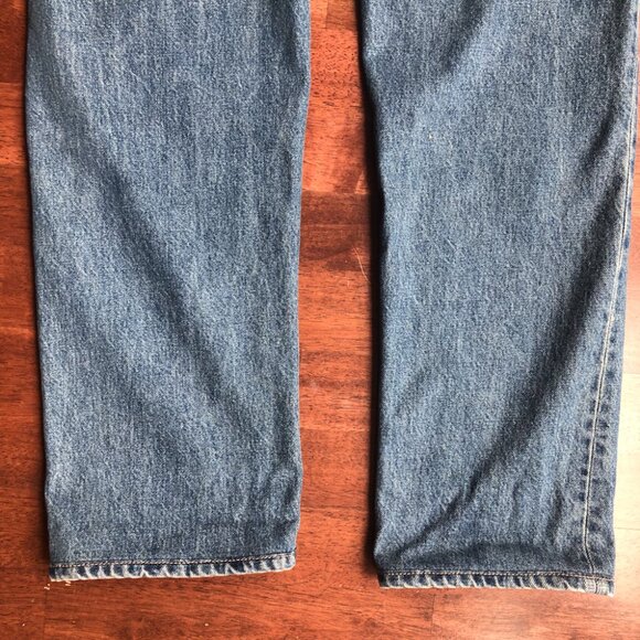 Uniqlo – 32 – Regular Straight Jeans – Medium Blue - Picture 5 of 8